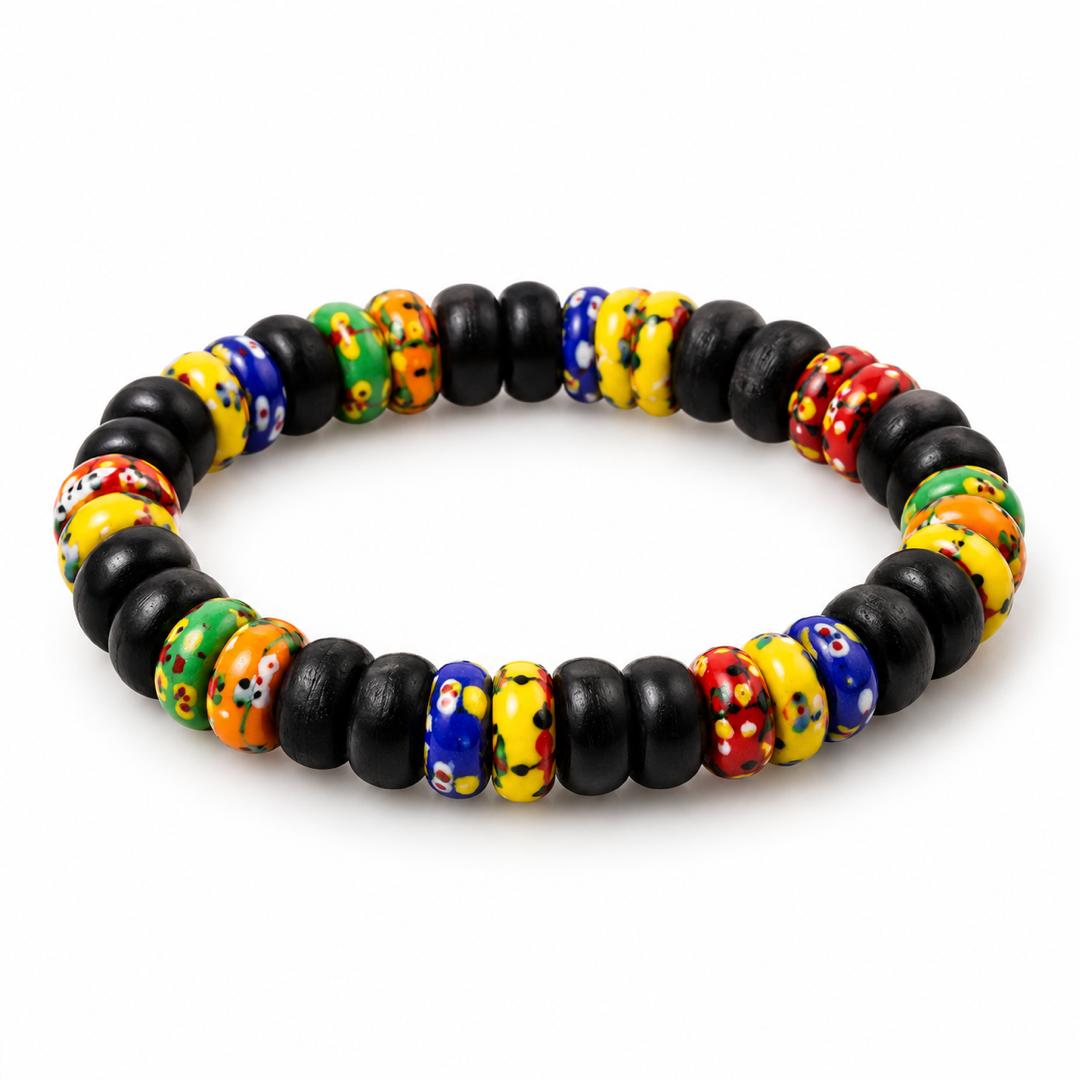 Colorful Beaded Bracelet for Women & Girls | Stylish Handmade-Look Fashion Bracelet